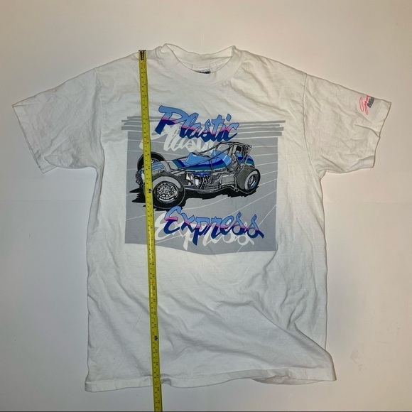 Hanes Plastic Express Graphic T-shirt Size Large - Picture 3 of 3